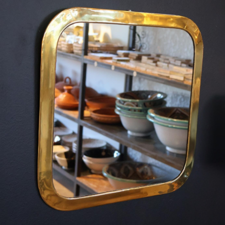 Miroir Artisanal - Ranel - ø 29cm -