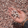 Galet de Marbre Rouge Alicante - 8/12mm - 20 kg -