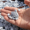 Galet de Marbre Gris Nevada - 8/12mm - 20 kg -