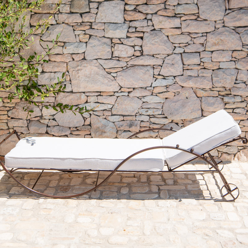 Bain de soleil - Fer Forgé - Tropicana -