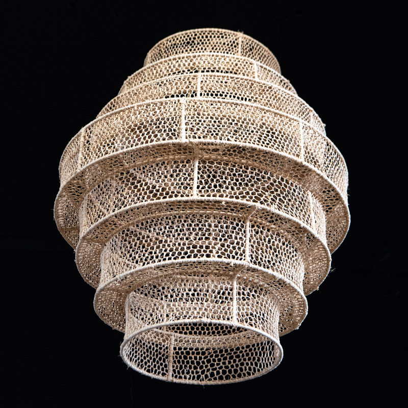 Suspension - Raphia - Louisa - ⌀ 60cm - Hauteur 75cm -