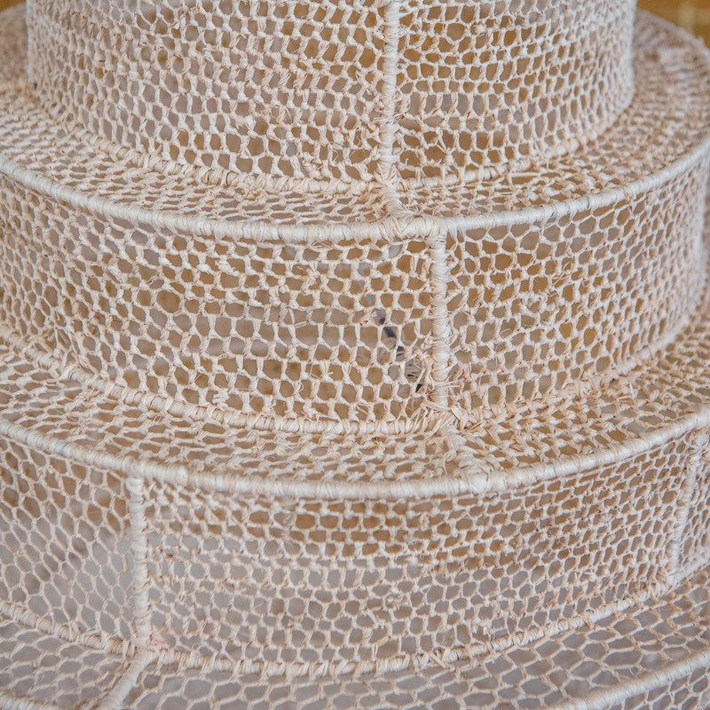 Suspension - Raphia - Louisa - ⌀ 60cm - Hauteur 75cm -