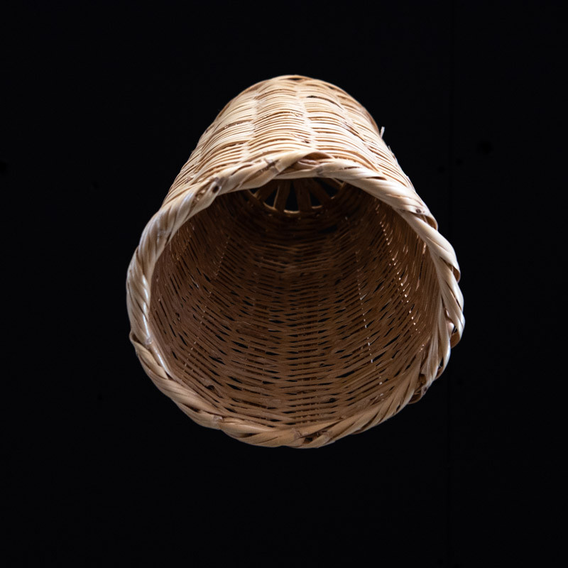 Suspension Dé en roseau - Plusieurs tailles disponibles -