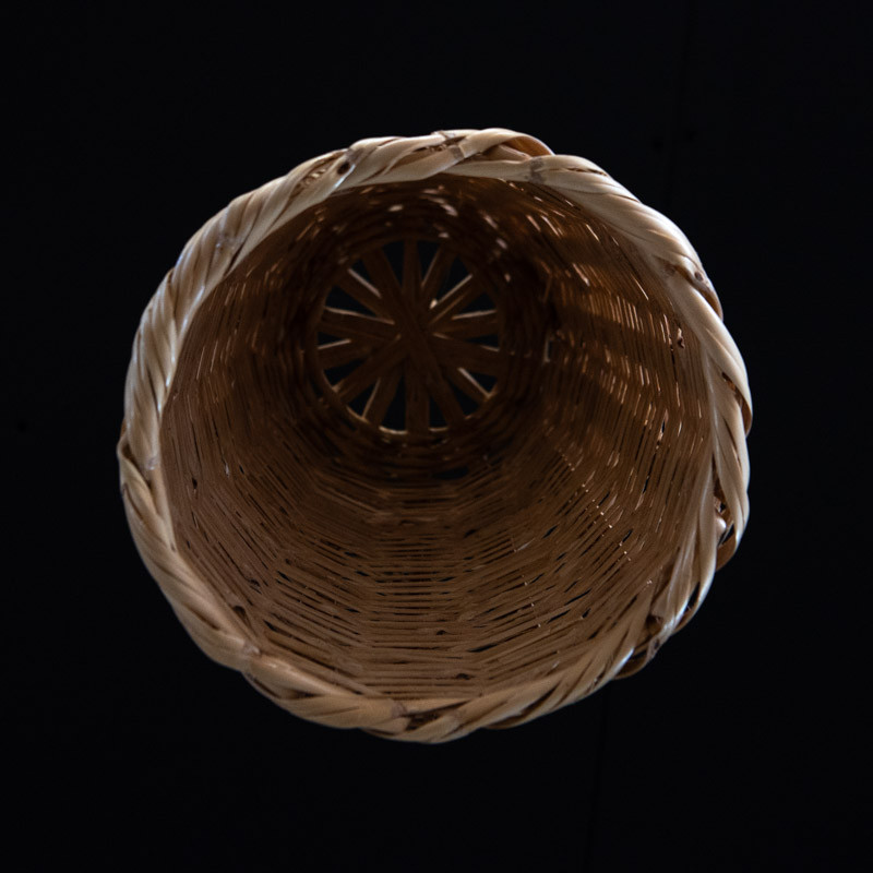 Suspension Dé en roseau - Plusieurs tailles disponibles -