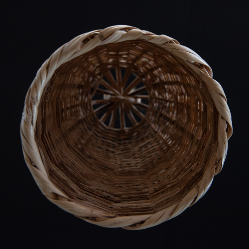 Suspension Dé en roseau - Plusieurs tailles disponibles -