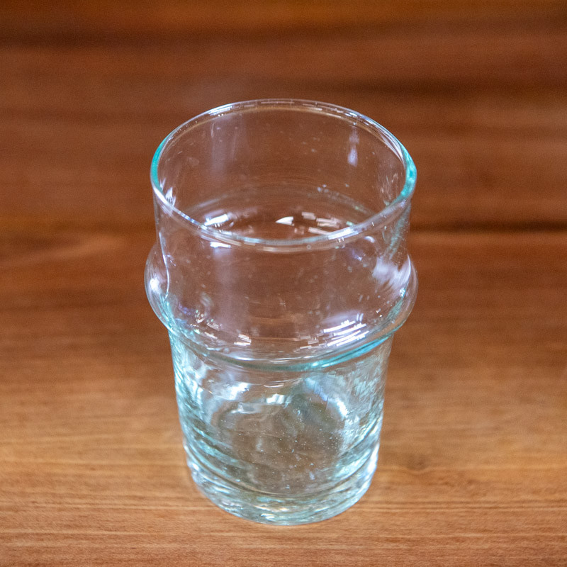 Verre Beldi - Blanc - Taille au choix S / M / L -