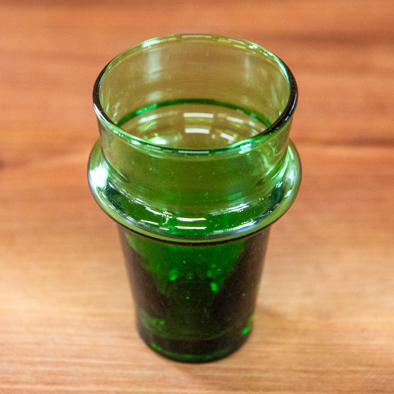 Verre Beldi - Vert - Taille au choix S / M / L -