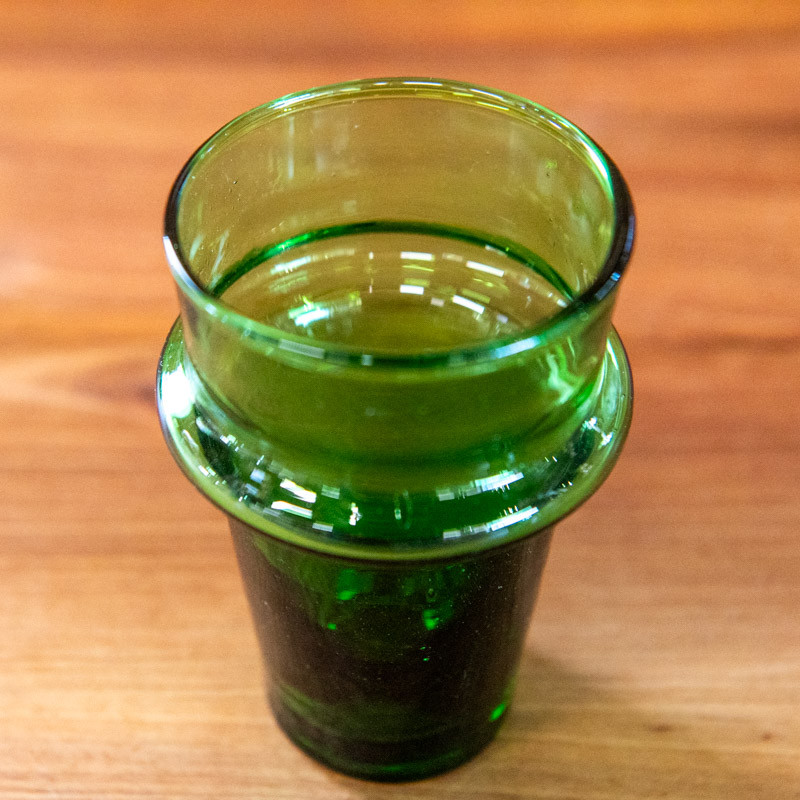 Verre Beldi - Vert - Taille au choix S / M / L -