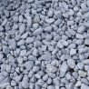Galet de Marbre Gris Nevada - 24/40mm - 20 kg -