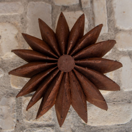 Sculpture Métal - Cactus Boule - ≈d40cm -