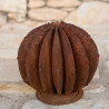 Sculpture Métal - Cactus Boule - ≈d40cm -