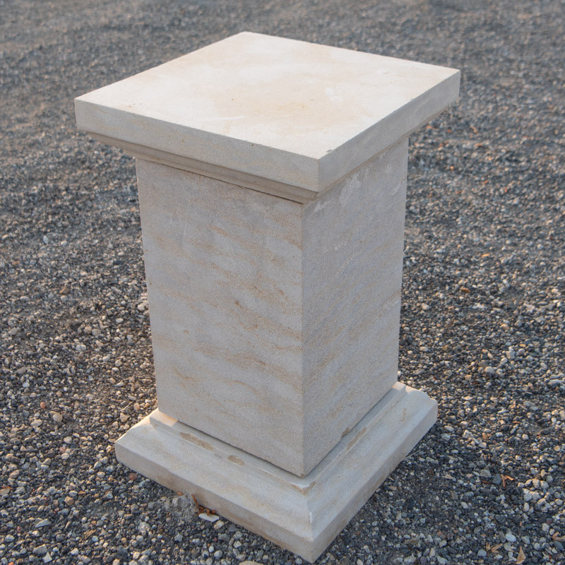 Socle Pierre d'Atlas Beige - Toulousain M - 55/55cm - Hauteur 90cm -