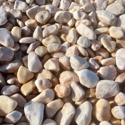 Galet de Marbre Rose Valencia - 40/60mm - 20 kg -