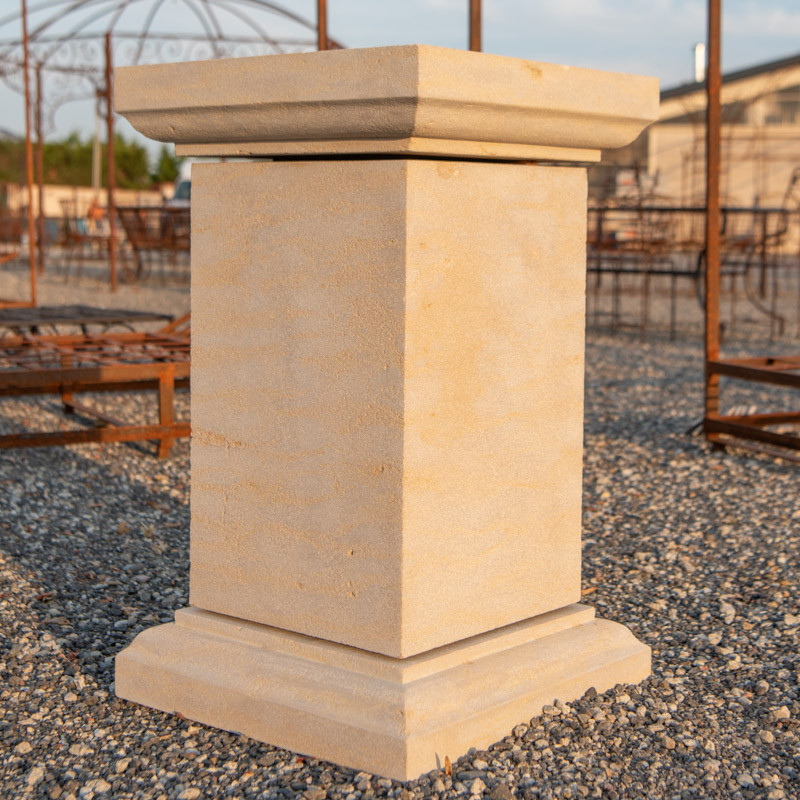 Socle Pierre d'Atlas Beige - Toulousain M - 55/55cm - Hauteur 90cm -