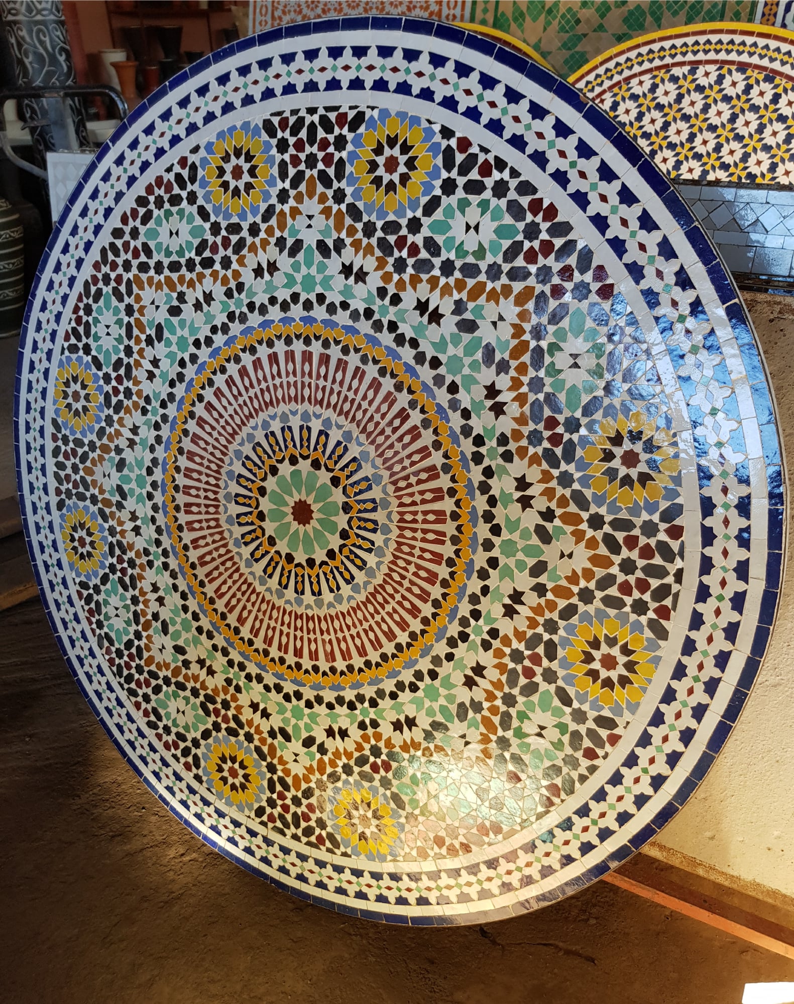 Table Zellige Marocain _ Exemples De Zelliges Marocains – AYJQE