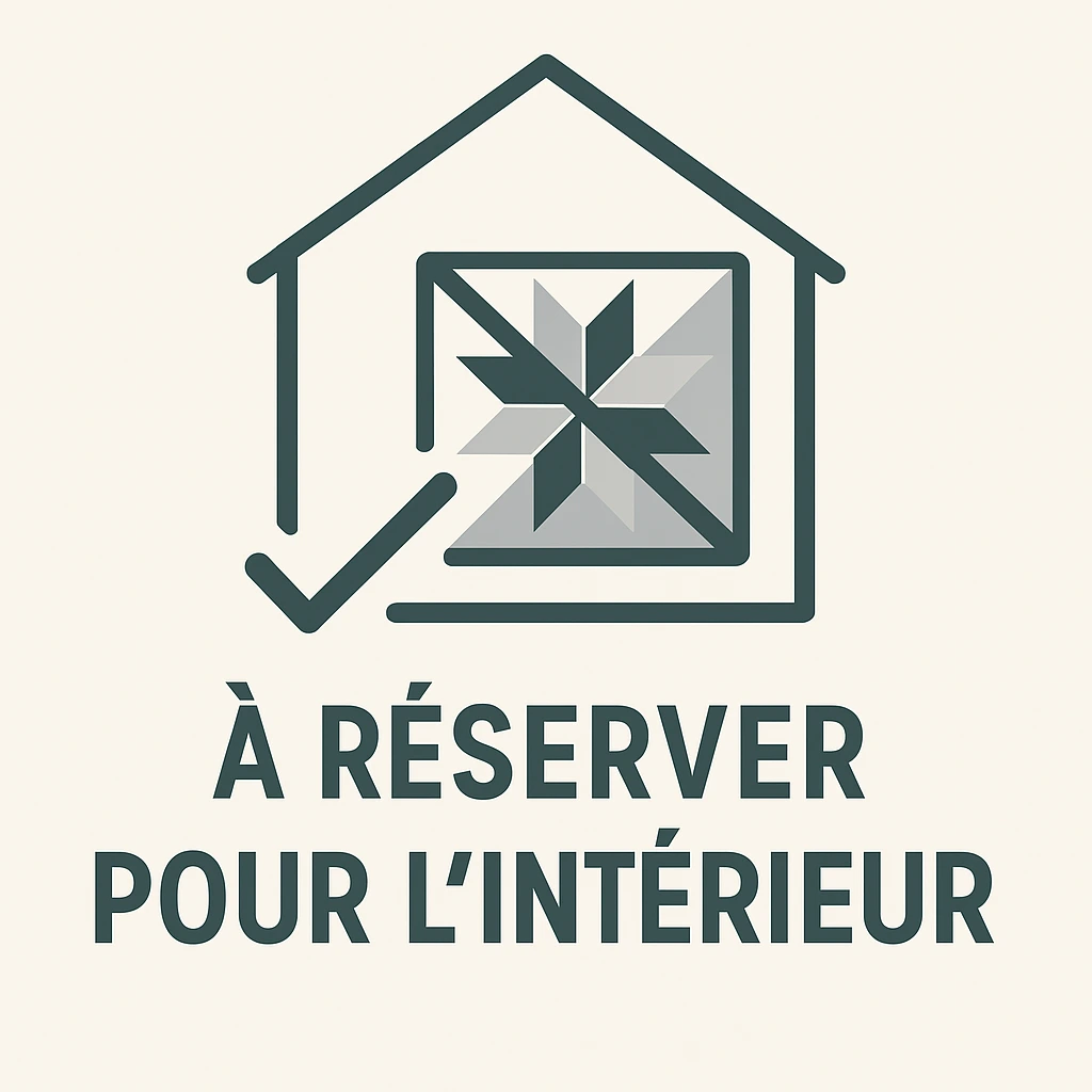 Carreaux de ciment réservé juste pour les intérieurs