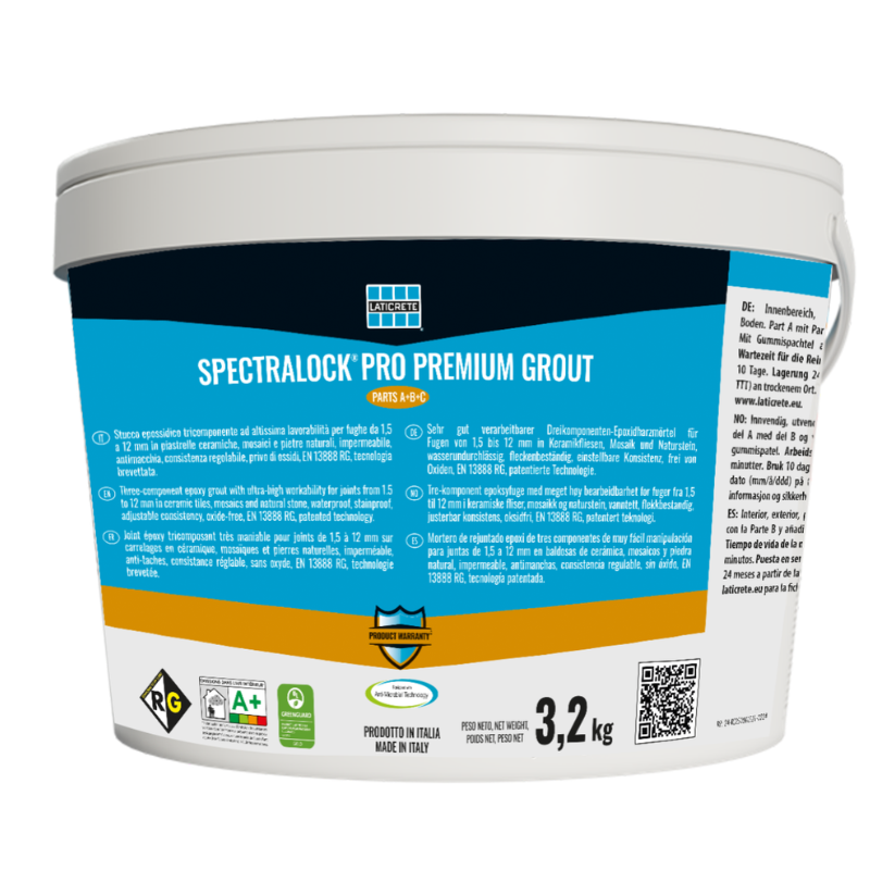 Joint époxy Spectralock Pro Premium Grout 3,2 kg - Fer & Pierre