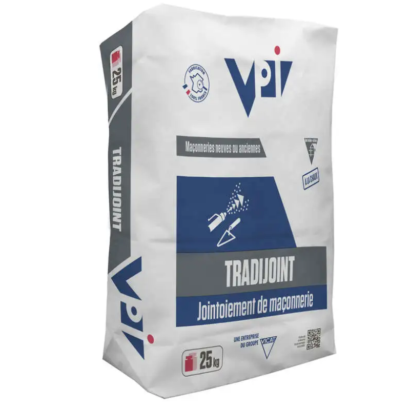 Joint traditionnel Tradijoint 25 kg pour maçonnerie et revêtements - Fer & Pierre