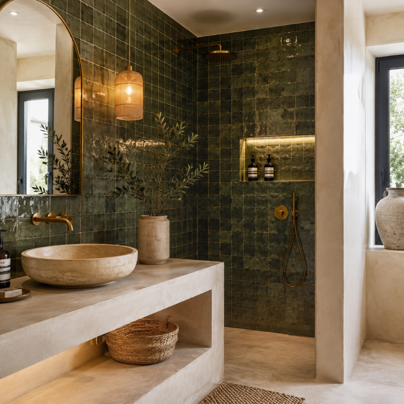 Salle de Bain & Cuisine en Pierre Naturelle | Fer & Pierre