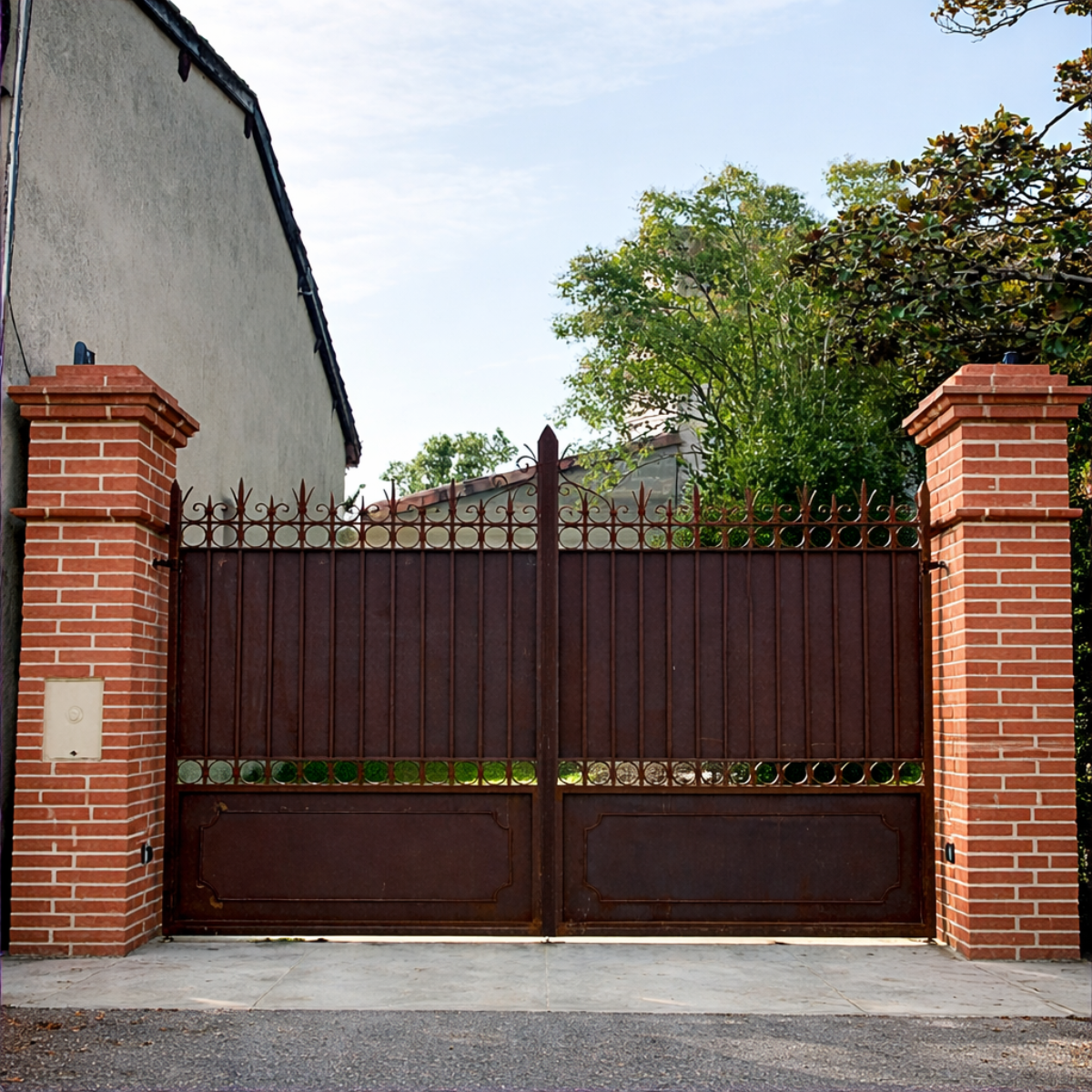 Mur en carreaux de ciment noir et blanc dans une cuisine moderne lumineuse avec îlot central