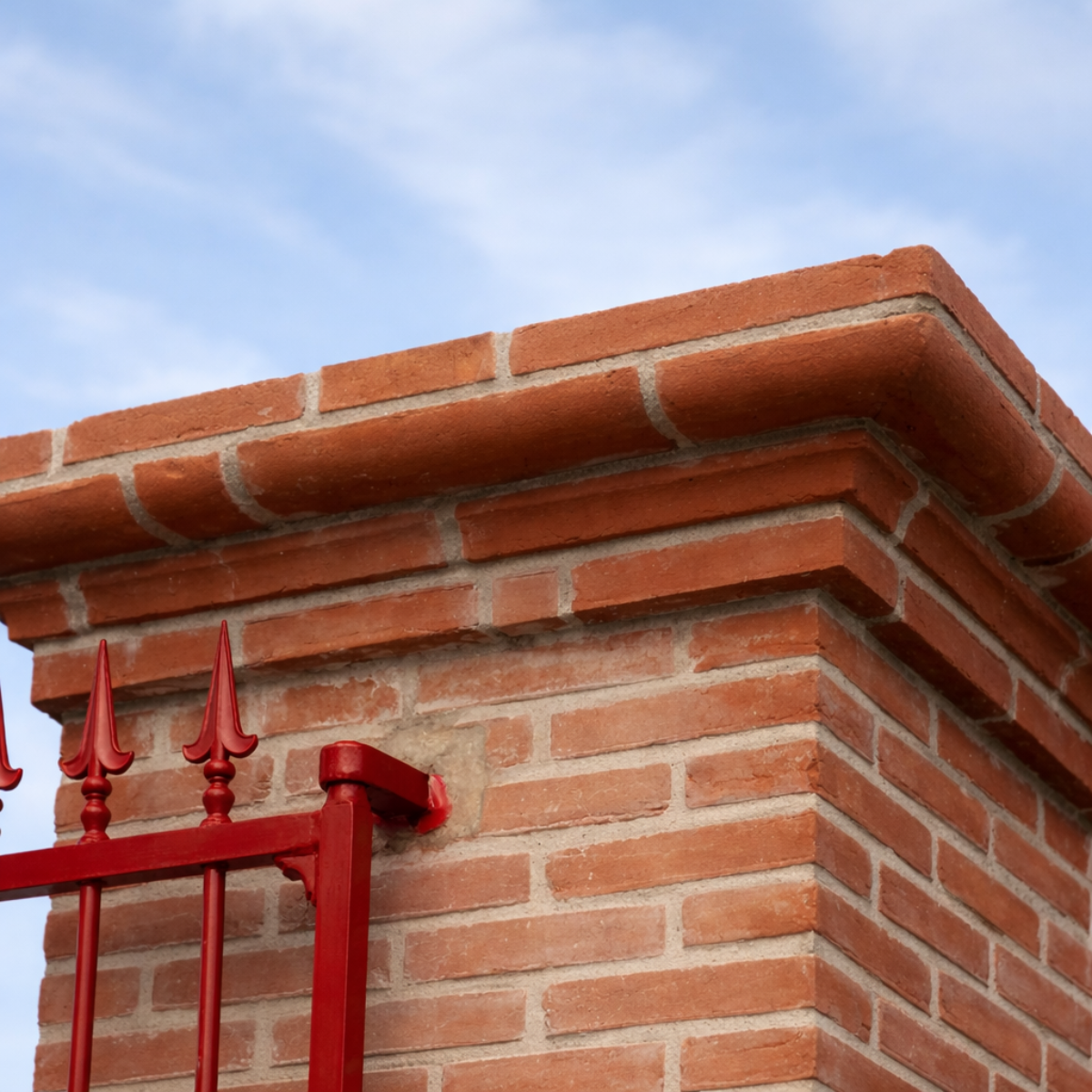 Chaise en fer forgé élégante avec coussin clair, installée sur une terrasse lumineuse avec décor méditerranéen et table de café.